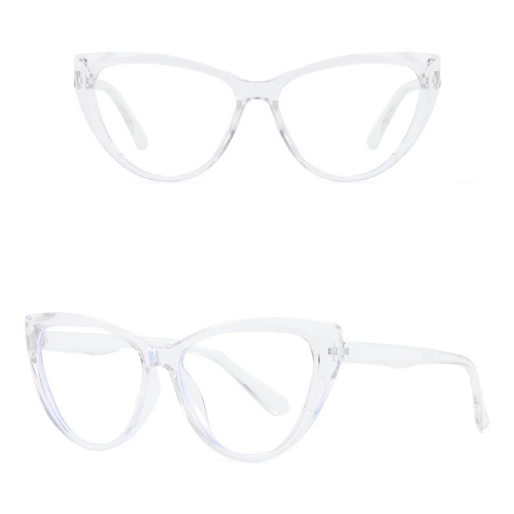 Elegant Eyewear Trend Cat Eye Sunglasses Fashion Sunglasses Stylish Flat Glasses For Gift Driving Reading