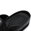 Loafers Summer Slip on Half Shoes for Men Leather Slippers Casual Breathable Comfy Loafers Moccasins Black