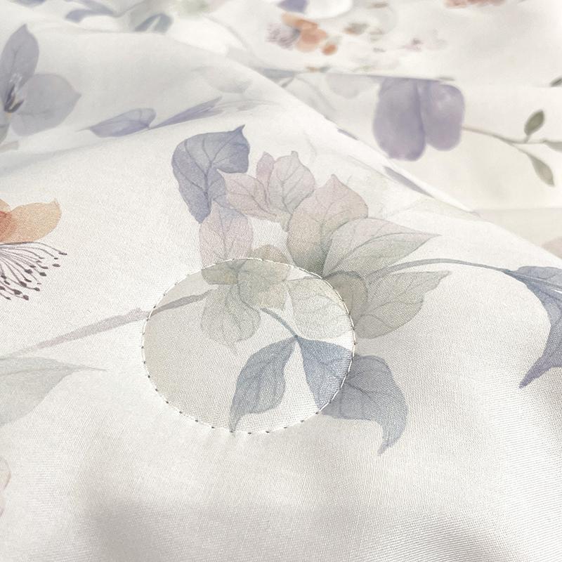 [100% Lyocell Fabric] Printed Summer Quilt