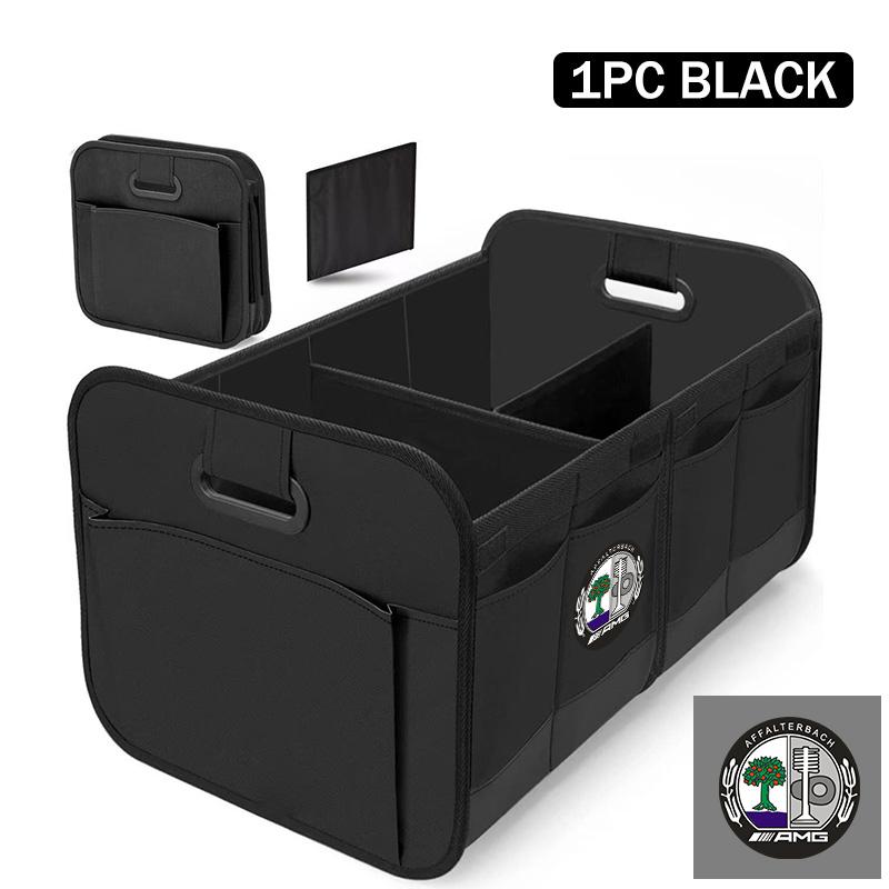 

For AMG Foldable Trunk Storage Box Waterproof Oxford Cloth Large-Capacity Organizer Bag Benz B-CLASS C-CLASS GLC GLE GLK W190
