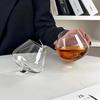 Pahare Rotative pentru Cognac Cupă Transparentă Tumbler Neregulat Whiskey Pahar de Vin Stil European Pahare pentru Whiskey Lichior Bere