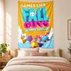 Fall Guys Tapestry Highquality for Decorating Living Room Bedroom Dorm Walls Ideal As Bedroom Wallart Orholiday Gift