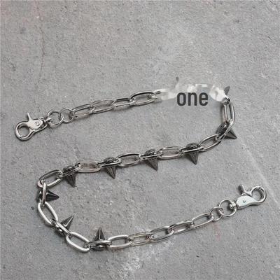 Unisex Punk Rivet Waist Chain for Couples