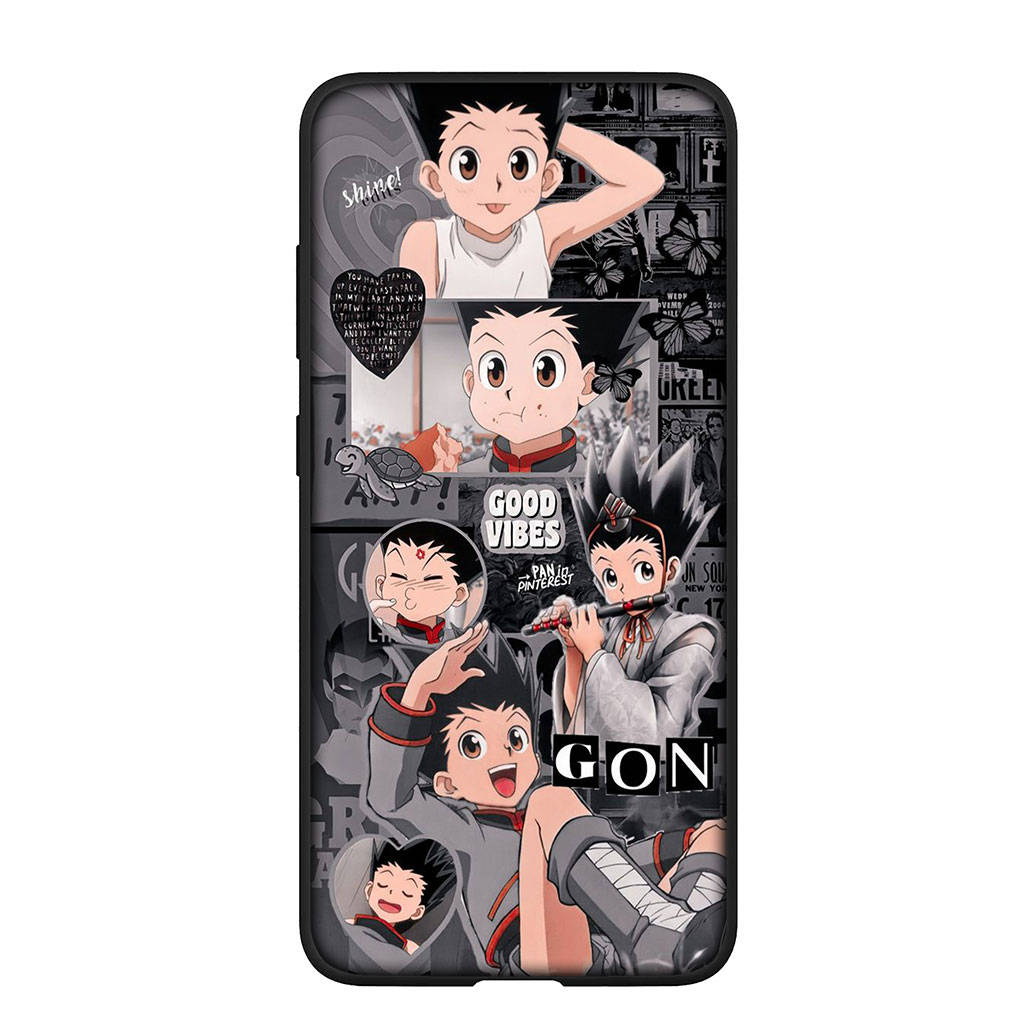 Etui na telefon dla Samsung Galaxy S25 S24 S23 iPhone 16 15 Xiaomi Redmi Note 14 13 12 16E X 11 Pro Max OPPO Moto Huawei Gon Freecss Killua Hunter X Hunter