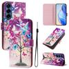 S26+ Leather Phone Case For Samsung Galaxy S26 Ultra S 26 Edge Pro Plus SM-S948B Coque Flip Cover Wallet Magnetic Painted Cases
