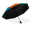 Bole and Bill  Pattern, Automatic Folding Umbrella, Portable and Foldable Design, 8 Ribs, a Christmas or Birthday Gift.