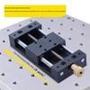 TAVOLA SCORREVOLE MANUALE CALDA PIATTAFORMA CON GUIDA LINEARE BINARIO LEGA DI ALLUMINIO CINGHIA BASE INFERIORE TAVOLA SCORREVOLE MANUALE TAVOLA SCORREVOLE