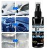 Windshield Deicer Spray 120ml Quick Long-Lasting Auto Defogger Car Windshield Deicing Spray For Headlight Roof Winter Home