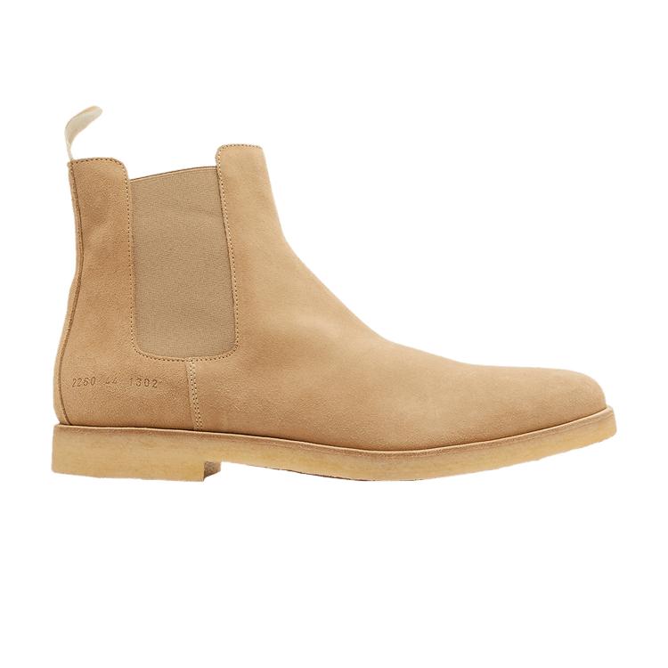 

Common Projects Ботинки Chelsea Suede Tan 2260-1302