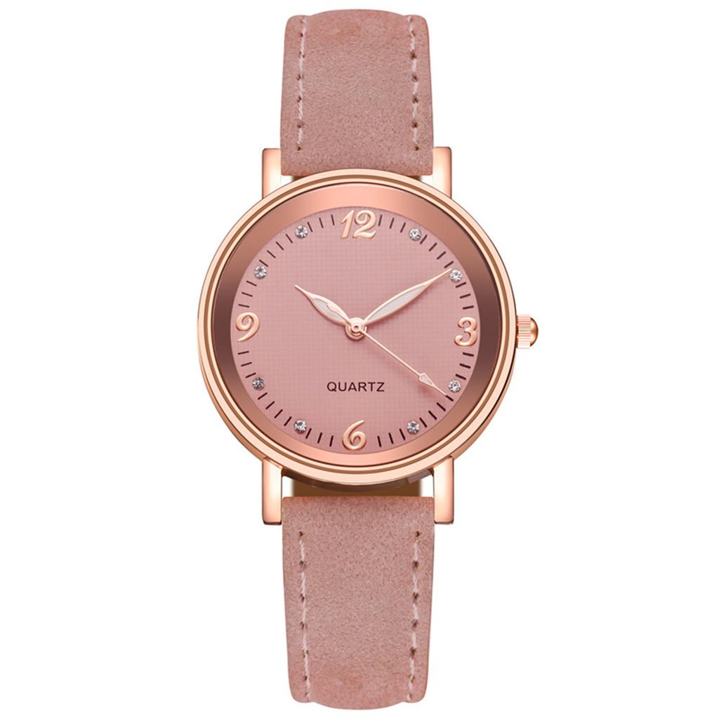 Luxury Quartz Wristwatch Female Fashion Quartz Women's Wristwatch Watches Stainless Steel Case Belt