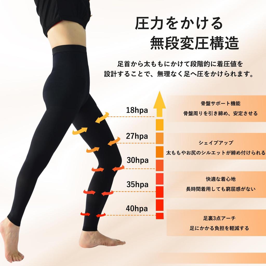 Compression Tights Leggings Compression Slimming Leg High Tummy Slimming Elastic Hip Lower Body Suitable for Standing Desk Spring Day Night Wear