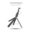 YF08 Rotating Selfie Stick Tripod with Bluetooth Remote - Portable Phone Holder for Travel Photography