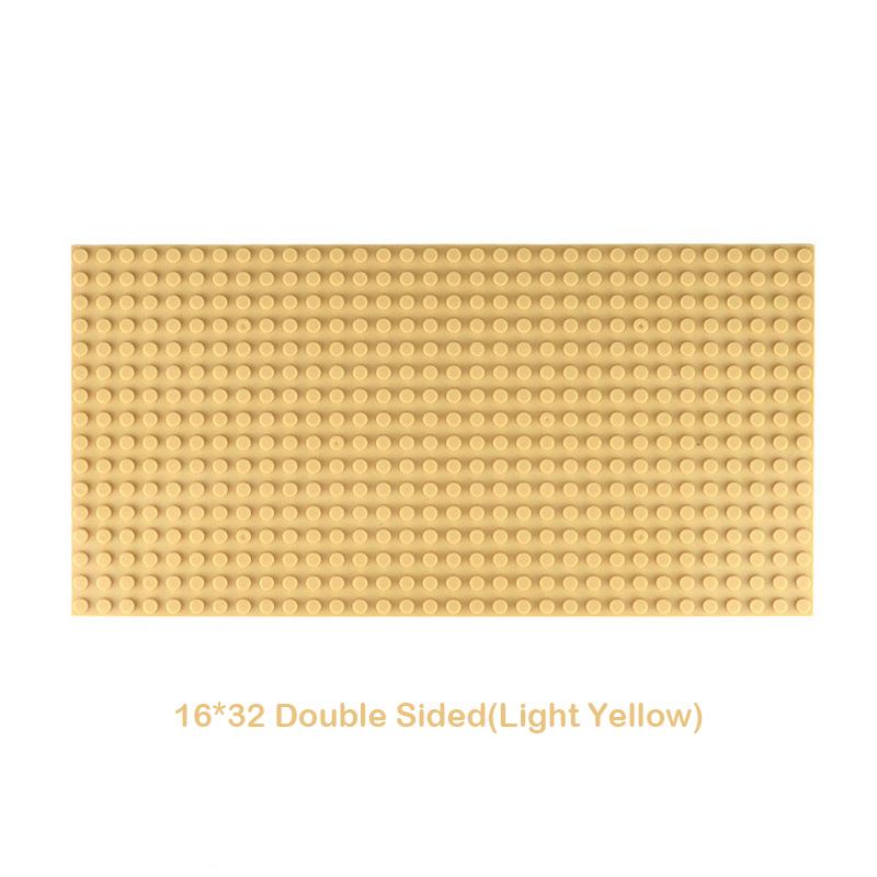 Płytka bazowa 32x32 punkty dwustronna na klocki 16x16 City Classic Płytki blokowe DIY Plastikowy mały blok Część do montażu Zabawka