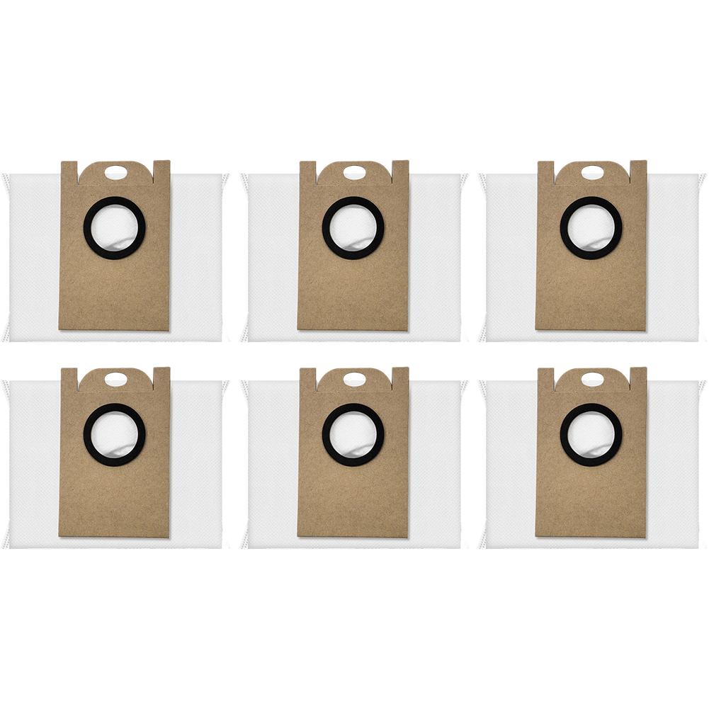 Replacement Kit for Airzeen Q10 Pro Robot Vacuum Mop Cloths and Dust Bags 5pcs Microfiber Cloths 6pcs Sealed Dust Bags China Mainland