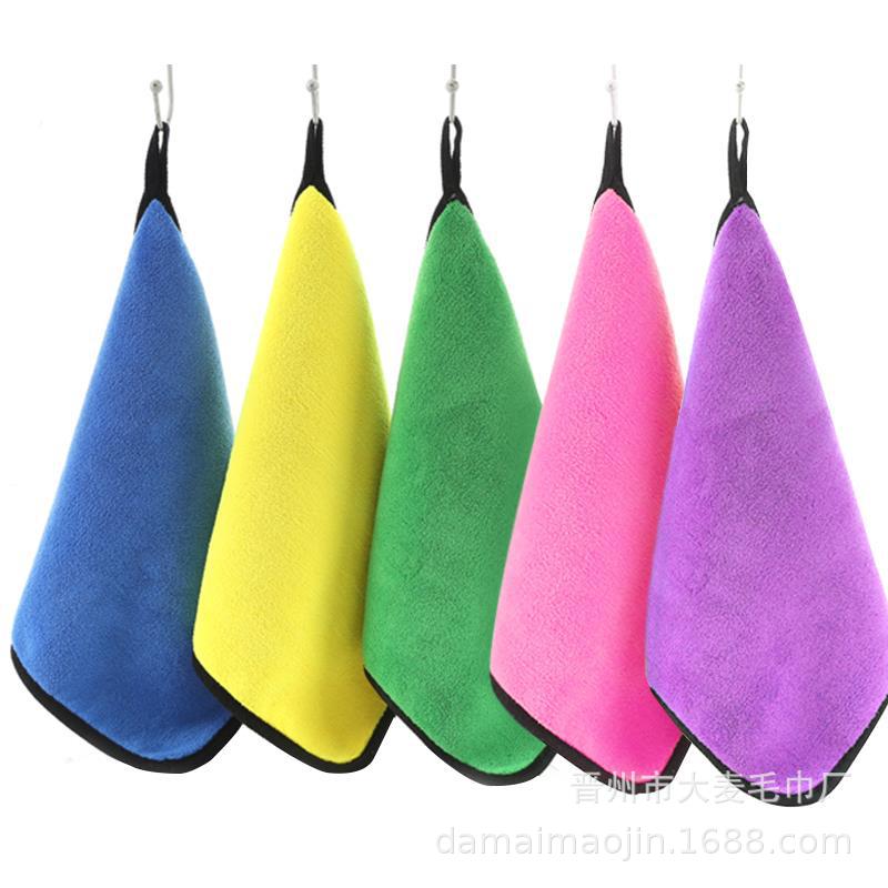 Microfiber Car Drying Towel 3030 Cm Highly Absorbent Weave for Car Wash and Detailing
