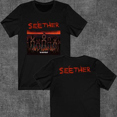Men's and Women's T-shirts Seether The Purgatory
