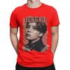 Aateez Jongho Kpop Group Collage Design Graphic 100 Cotton TShirt Aateez Tees Tops For Unisex