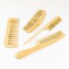 Pocket Wooden Comb Natural Nan Bamboo Super Wide Tooth Wood Combs Double Side Engraved Small Hair Combs