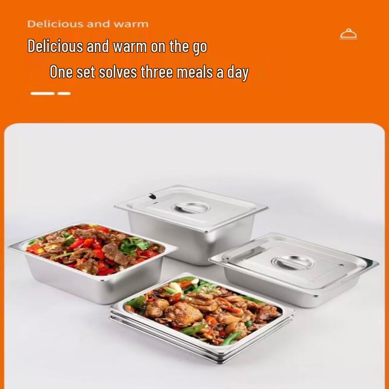 Gao Ren 304 Stainless Steel 1/2 Gastronorm Food Pan