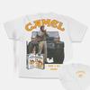 Retro Car Camel Cigarettes T-Shirt Vintage Cotton Tops Tees Short Sleeve Casual Streetwear Oversized Women Clothing Harajuku