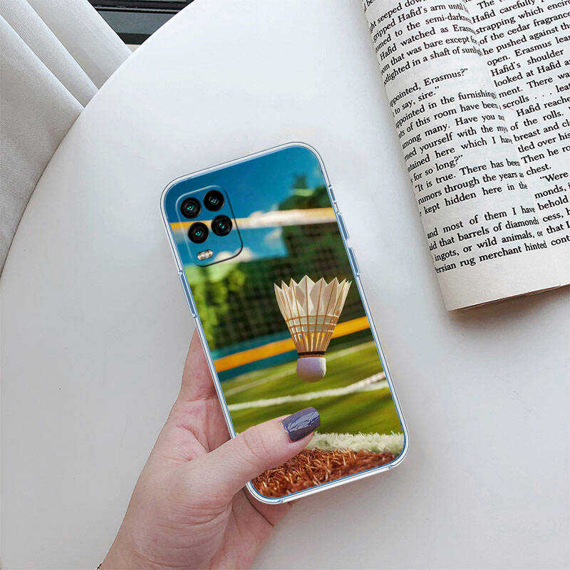 MH18 Badminton Sports Phone Case for Motorola Edge 20 30 S30 40 50 Fusion Lite Plus Pro Neo Ultra One Power Action Macro Hyper Vision Zoom