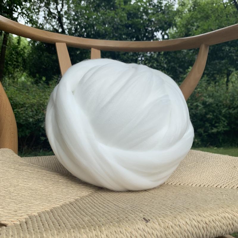 1000g Ball Super Chunky Wollgarn Bulky Garnstrang Hand-/Armstrick Decke Garn Heimwand Dekoration