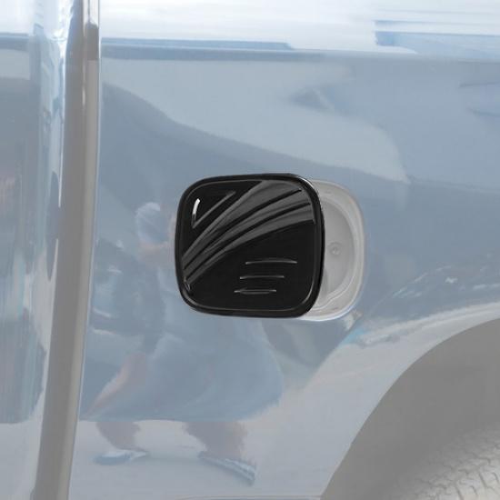 For Dodge Ram 1500 -2025 Gloss Black Car Fuel Filler Door Tank Cover Gas Cap