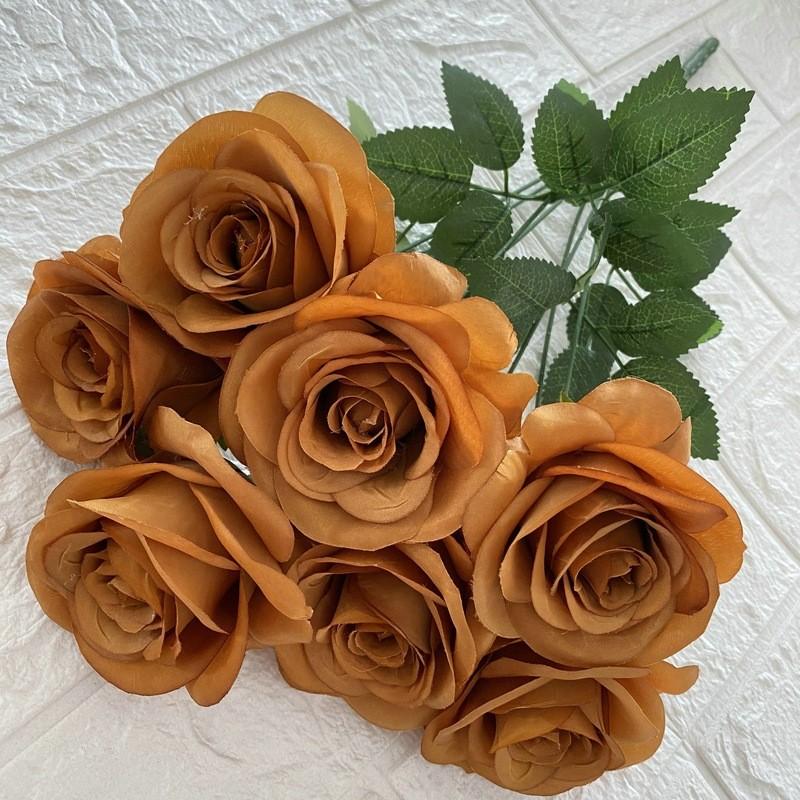 Simulated Rose Flowers For Wedding Props Home Decoration Photography Styling
