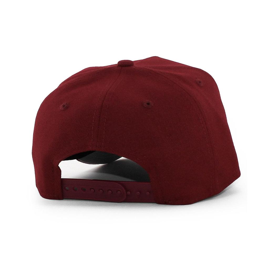 New Era Cap 9FORTY A-FRAME SNAPBACK CAP 940 Hat MLB NFL NBA MLS A-Frame Snapback (JP, Alphabet, Free Size, Cleveland Cavaliers (Burgundy)) [Used]