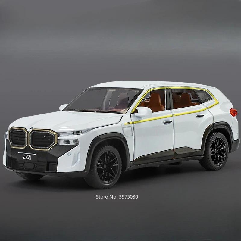 

1:32 Scale XM X7 Toys Cars Models Diecast 6 Doors Opened Vehicles with Wheel Pull Back Miniature Cars Boys Collectibles Gifts