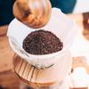HARIO V60 Heat-Resistant Glass Coffee Dripper with Olive Wood Finish (02) for 1-4 Cups (VDGR-02-OV)