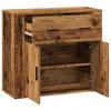 Vidaxl Cabinet, Old Wood, 80X33X70 Cm, Wood-Based Material
