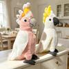 Soft Parrot Plush Toy Colorful Parrot Stuffed Doll Macaw Stuffed Animal  Home Desktop Decoration