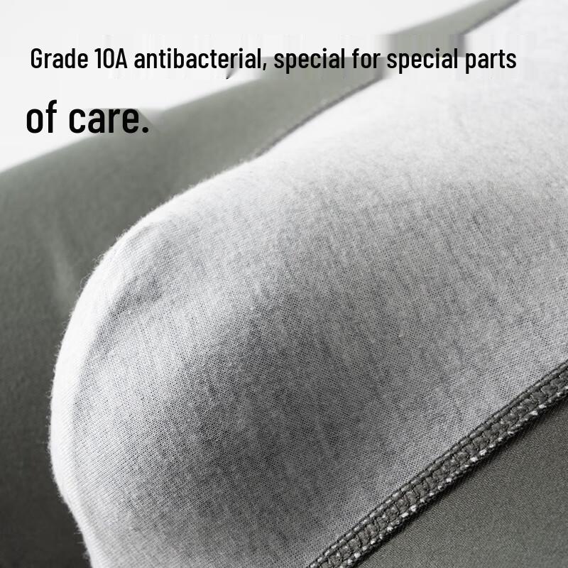 MIIOW Youth Men's 10A Antibacterial Cotton Briefs - 4 Pack