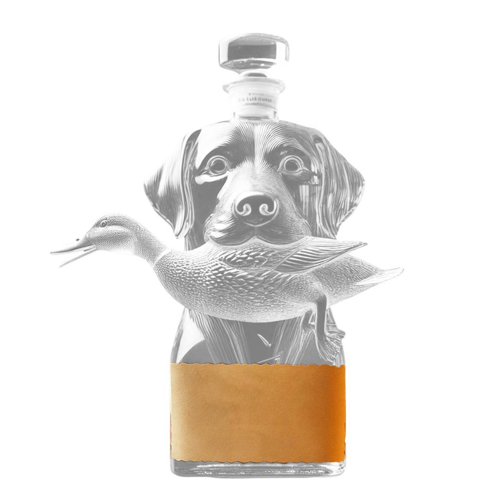 Interesting Hound Holding a Animals Wine Bottle, Interesting Home Art Decoration Wine Utensils