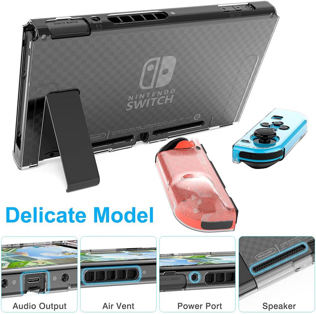Switch Case Joystick Analog Stick 4x Cat Paw Full Durable TPU Easy to Attach and Cute & Cover, Cover, Joy-Con Cover, Protection, Material,