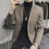 "Herren Slim Koreanischer Stil Freizeit-Anzugjacke - Leicht und Stilvoll für Frühling/Herbst 2024"