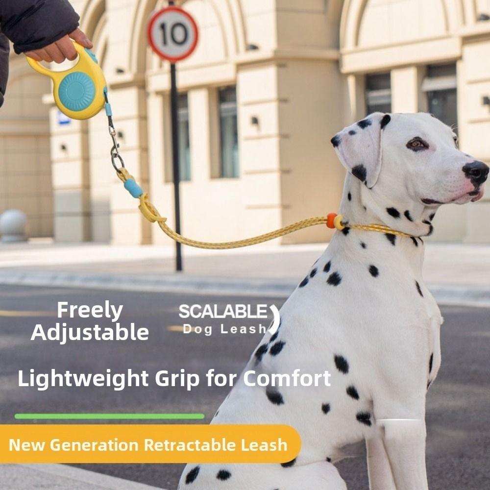 3m Dog Walking Leash Adjustable Retractable Retractable Dog Leash Stretchable Durable Dogs Auto Retractable Belt Puppy Lead