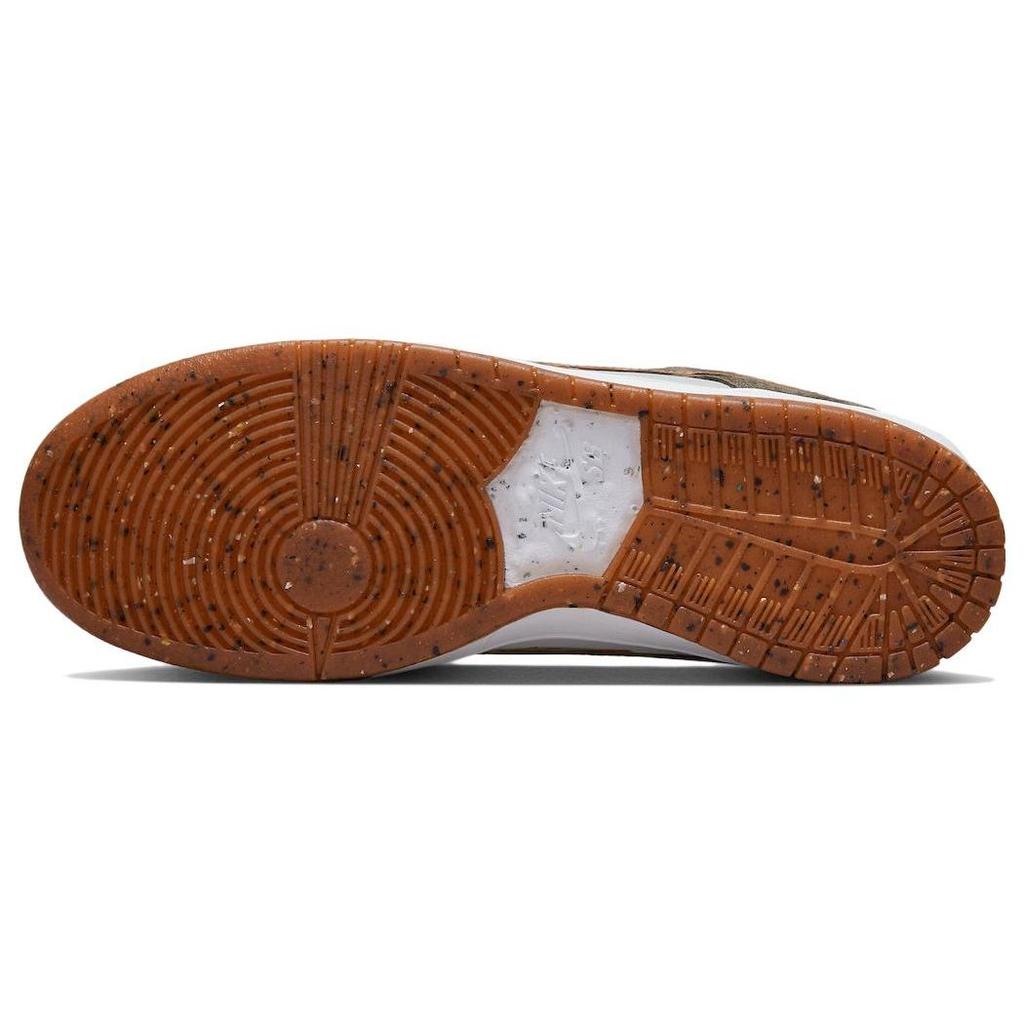 Crushed D.C. X Nike Dunk Low SB Golden Hour Unisex Sneakers White Olive-Grey Mantra-Orange DH7782-001