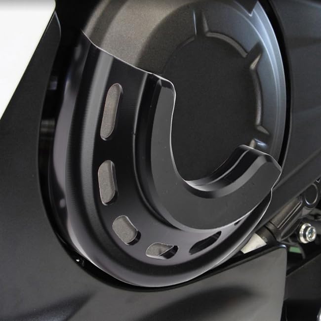 Motorcycle Engine Slider Engine Cover For Honda NC47 NC56 CBR400R CB400X/F CBR500R CB500X/F Left Side 2019-2023 (Black)