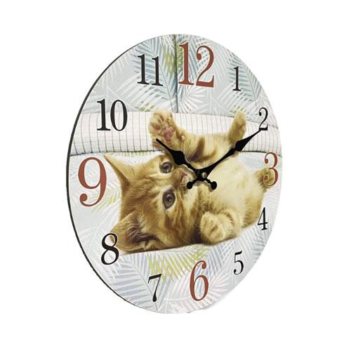 Classical MDF Wall Clock 12" (34x34x2.5cm) (Cat)