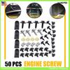 50X New Under Engine Clips Cover Mudguard For Screws Fit Shield Toyota Lexus