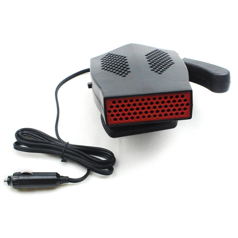 Car Demister Defroster Warm Air Blower Electric Window Heating Dryer Fan Heater