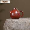 200ml Traditional Yixing Purple Clay Teapots Handmade Dragon Egg Pot Raw Ore Dahongpao Mud Kettle Zisha Tea Set Drinkware Craft