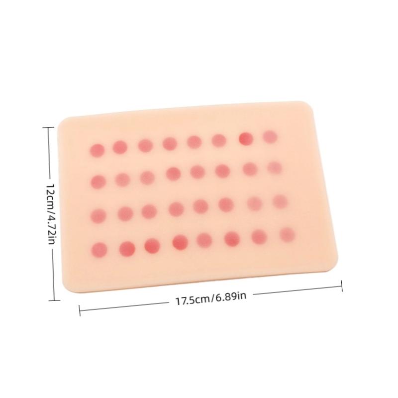 Intradermal Injection Training Pad Skin Test Module Subcutaneous Practice Pad Medical Simulation Model Nurse Practicing