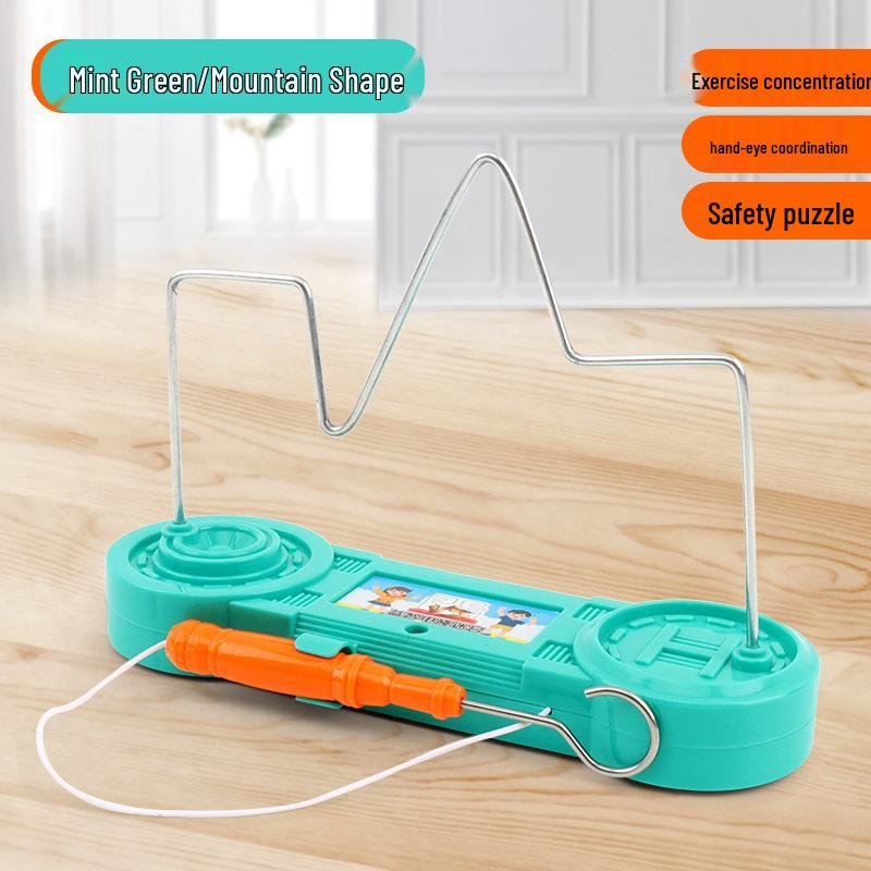 Electromagnetic Hot Wire Maze Game: Hand-Eye Coordination, Concentration, Educational Toy
