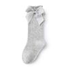 Children's Calf Socks Spring Summer New Solid Color Children's Socks Bowknot Candy Color Princess Socks
