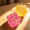 Jelly Glossy Cube Fidget Toy Simulation Cube Cube Squeeze Toy Bubble Cube  Desktop Ornament