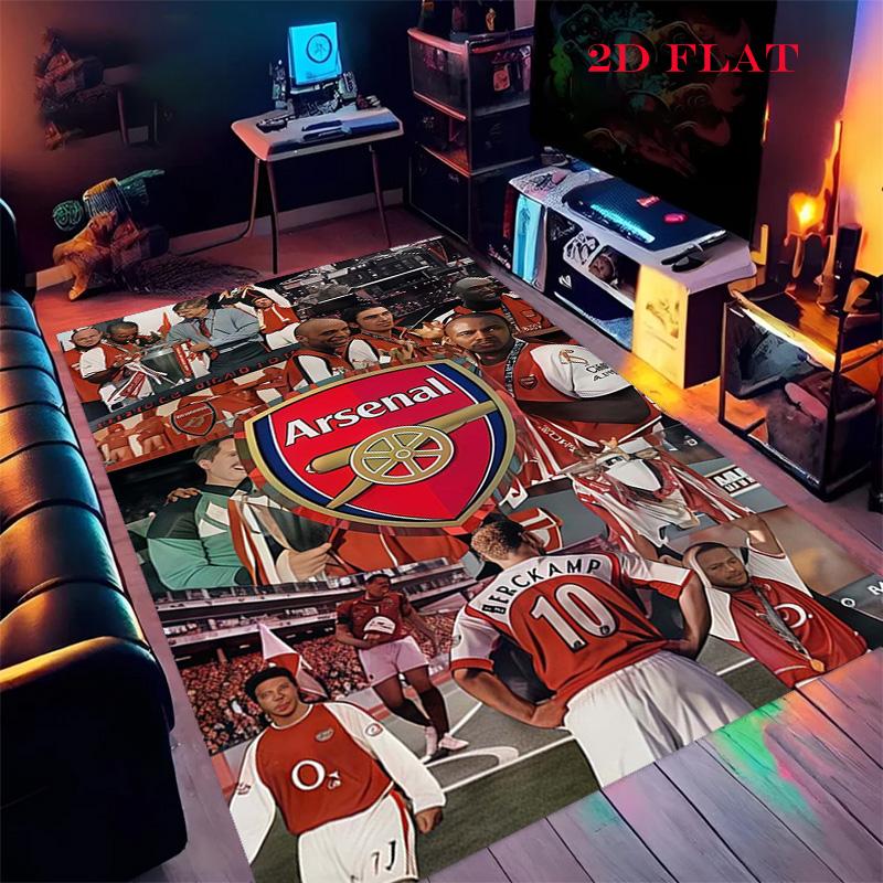 

The Gunners Carpet Rug for Living Room Bedroom Home Sofa Decoration,Kids play Nonslip Floor Mat 40x60cm( 15x23in )