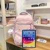 Middle School Student Schoolbag Women's Lightweight Backpack Cartoon Cat Large Capacity Backpack